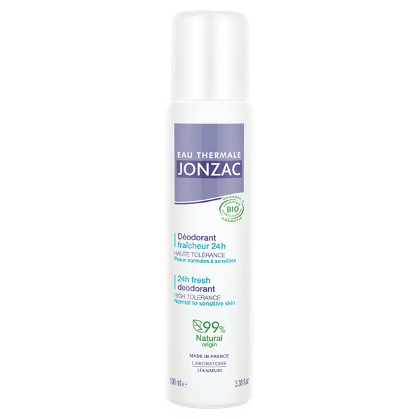 Eau Thermale Jonzac Deodorante Freschezza Spray 24h Alta tolleranza 100 ml