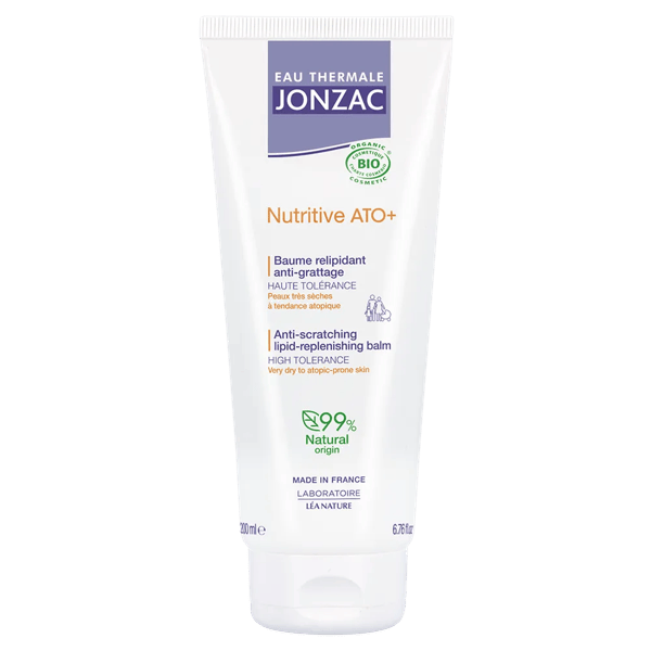 Jonzac Nutritive AP+ Balsamo Relipidante Intensivo 200ml per Pelle Atopica Molto Secca