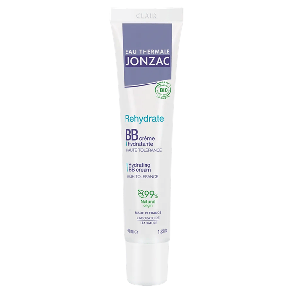 Eau Thermale Jonzac BB Cream Idratante Organic Claire SPF 10 per Tutti i Tipi di Pelle 40ml