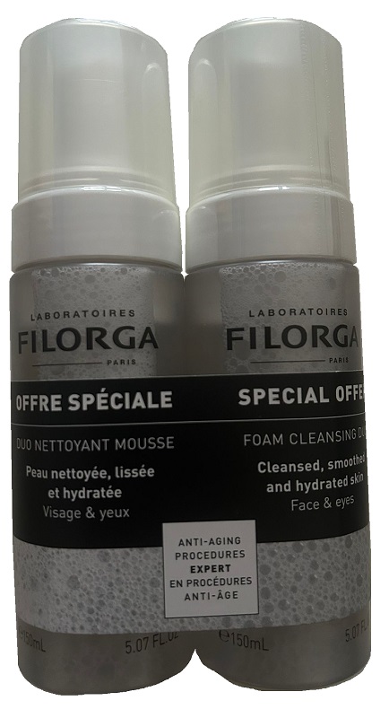FILORGA DUO FOAM CLEANSER 2 PEZZI DA 150 ML