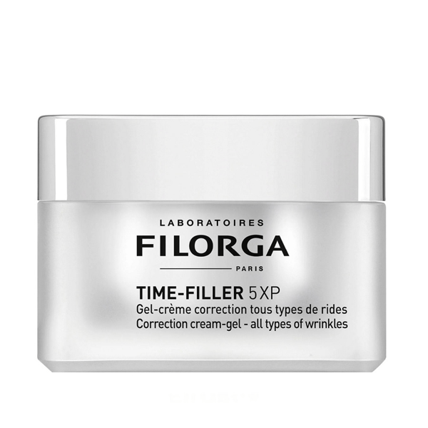 Filorga Time-Filler 5XP Crema-Gel Correttiva 50 ml Per Tutti i Tipi di Rughe Viso e Collo