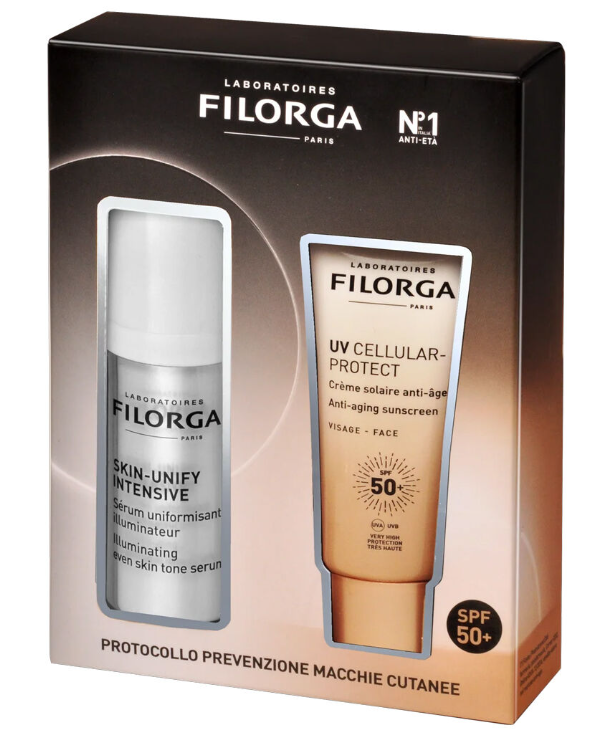 Filorga coffret skin unify intensive 30 ml + uv cellular protection spf50+ 40 ml — confronto prezzi