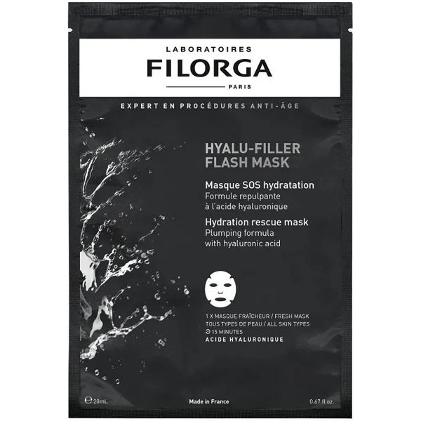 Filorga Hyalu Filler Flash Mask 20ml Maschera Viso Idratante Rimpolpante
