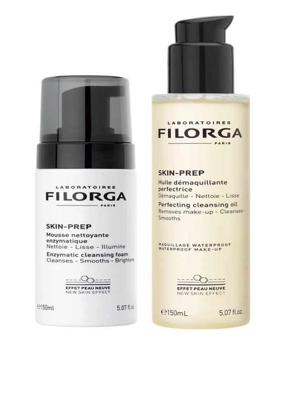 FILORGA DUO CLEANSING OIL + CLEANSING FOAM 2026 1 PERFECTINGCLEANSING OIL 150 ML + 1 ENZYMATIC CLEANSING MOUSSE 150 ML