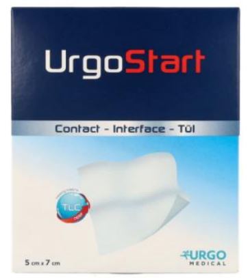Medicazione Non Aderente Urgostart Contact 5X7cm 3 Pezzi St