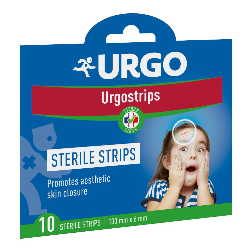 Urgo Urgostrips 100mm x 6mm, 10 Strips