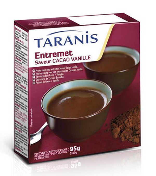 Taranis Budino Vaniglia E Cioccolato Dolce Ipoproteico 5 bustine