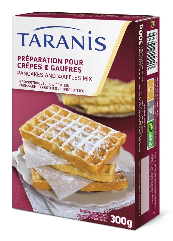 Taranis Preparato Aproteico Per Crepes E Waffles 300 Grammi