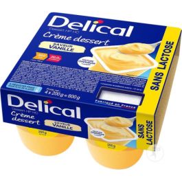 Delical creme vaniglia 4x125g