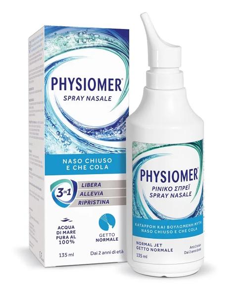 Physiomer Spray Nasale Naso Chiuso e Che Cola Getto Normale 135 ml — confronto prezzi