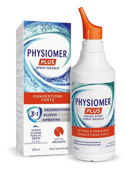 Physiomer Plus Spray Nasale Congestione Forte 135 ml — confronto prezzi