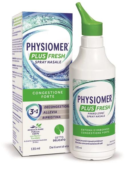 Physiomer Plus Fresh Spray Nasale Congestione Forte 135 ml