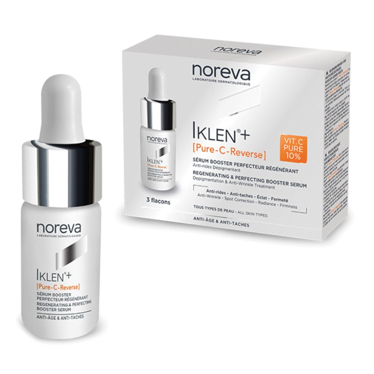 Noreva Italia Iklen + Pure C Siero 3 X 8 Ml