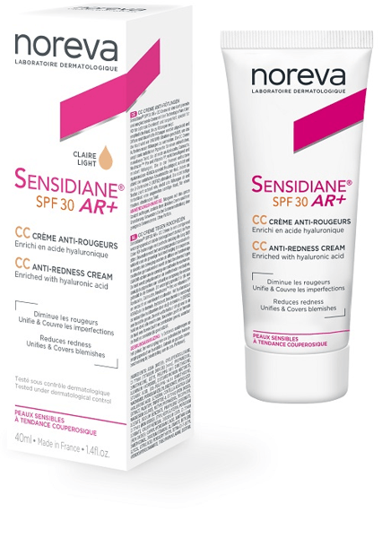 Noreva Sensidiane AR + CC Crema SPF30 Antiarrossamento 40 ml — confronto prezzi