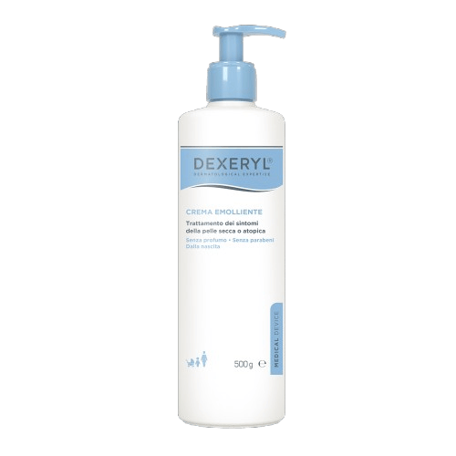 Dexeryl Crema Dermoprotettiva Con Pompa per Pelle Secca 500 G