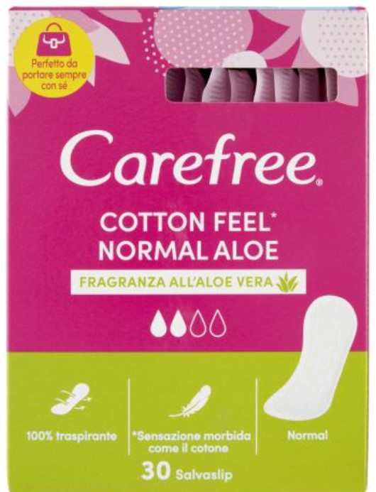 CAREFREE RESPIRANTE SALVA SLIP RIPIEGATO