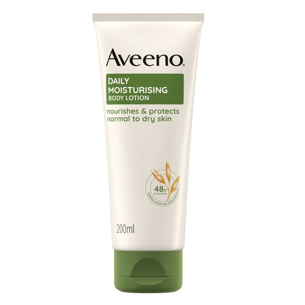 Aveeno Daily Moisturising Crema Idratante Corpo 200 ml Per Pelli da Normali a Secche