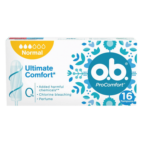 O.B. ProComfort Normal Assorbenti Interni Per Flusso Da Leggero a Medio 16 Assorbenti — confronto prezzi