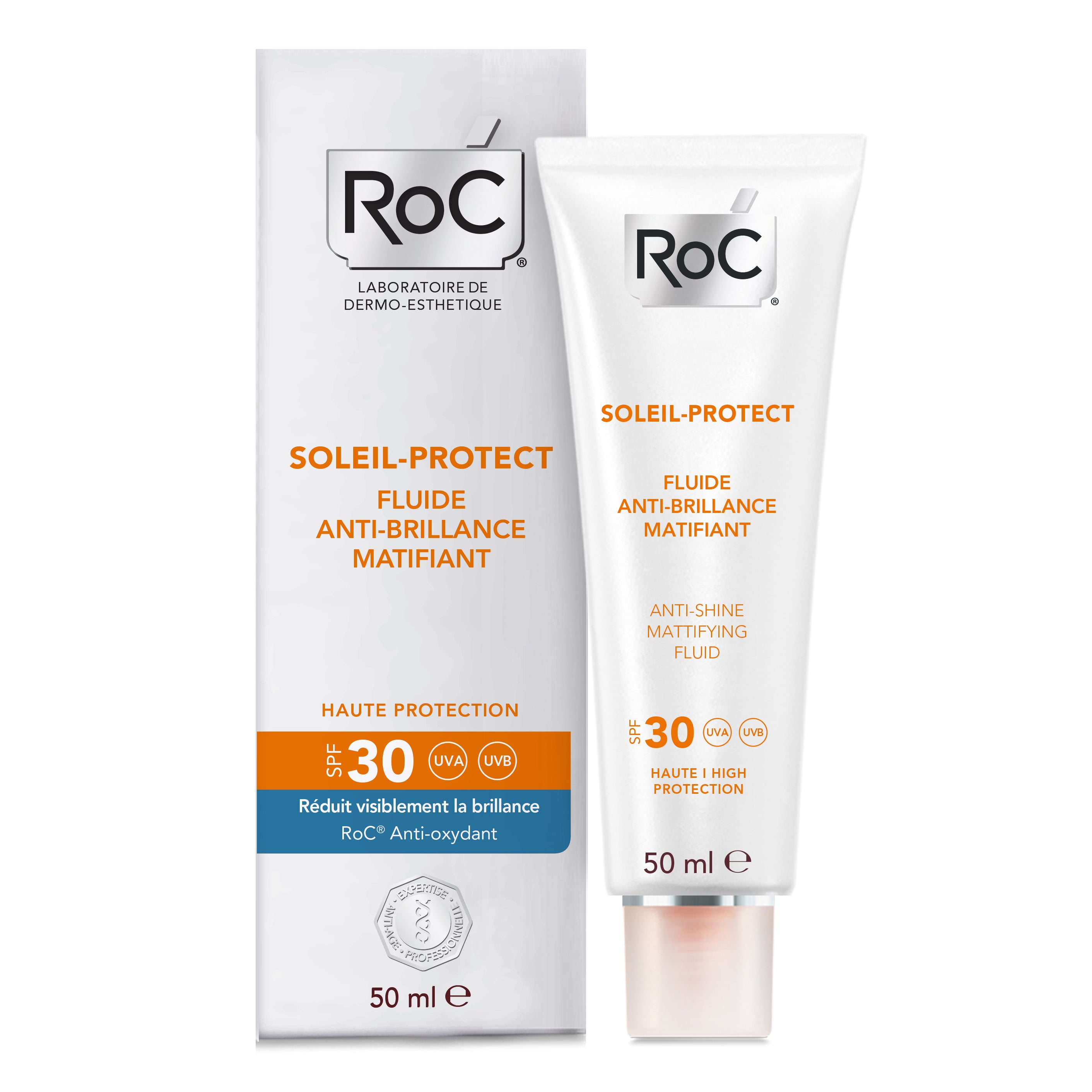 Roc Solari Crema viso anti lucido opacizzante Spf30 1+ — confronto prezzi