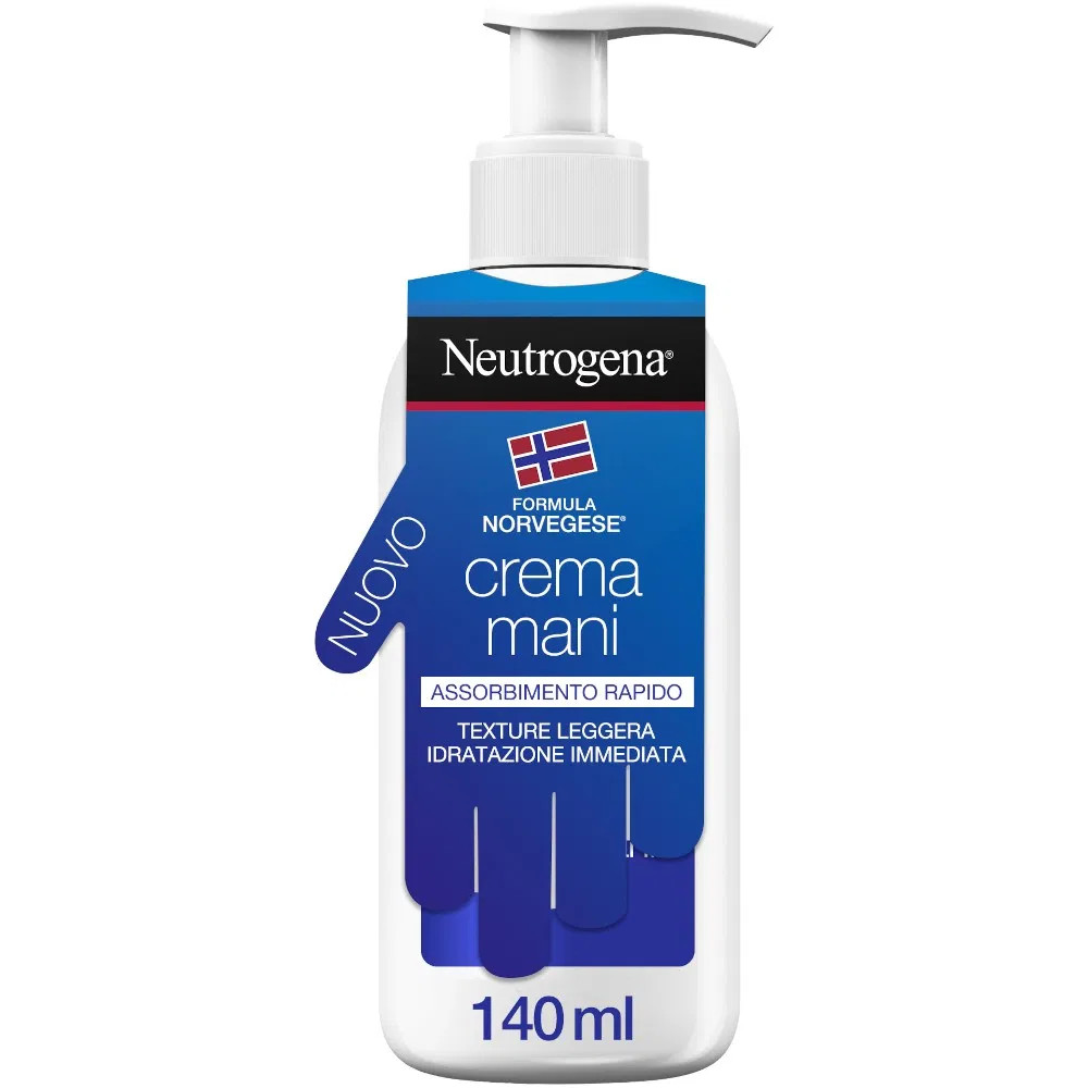 Crema Mani Assorbimento Rapido 140 ml - Neutrogena