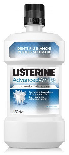 LISTERINE ADVANCE WHITE 250ML — confronto prezzi