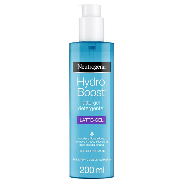 Neutrogena Hydro Boost Latte Gel Detergente | Idratante | 200ml — confronto prezzi