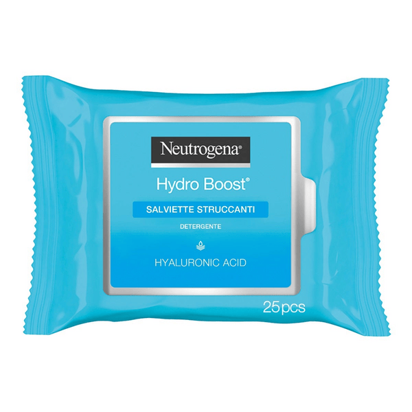 Neutrogena Hydro Boost 25 Salviette Struccanti Per Trucco Waterproof