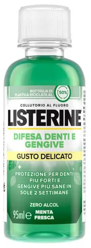 LISTERINE DENTI E GENGIVE GUSTO DELICATO 95ML — confronto prezzi