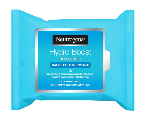 Neutrogena hydro boost salviette struccanti 25 pezzi