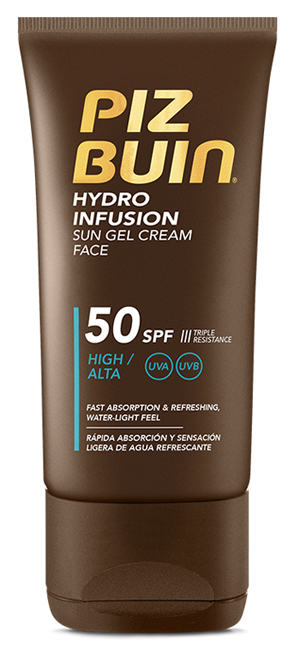 PIZ BUIN HYDRO INFUSION GEL CREMA VISO SPF50 50 ML