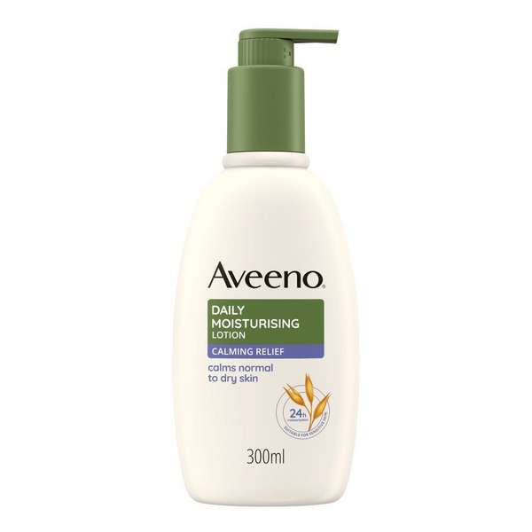 Aveeno Daily Mosturising Crema Idratante Corpo Lavanda 300 ml Crema Profumata Aroma di Lavanda