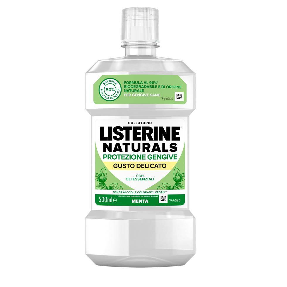 Listerine Naturals Prot Gengiv 500 ml Collutorio