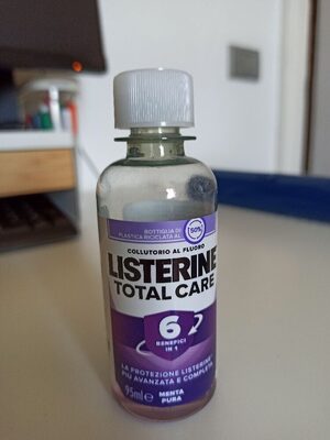 Listerine Total Care, Colluttorio Cura Completa Contro Placca, Carie e Tartaro, 6 Benefici in 1,95ml — confronto prezzi