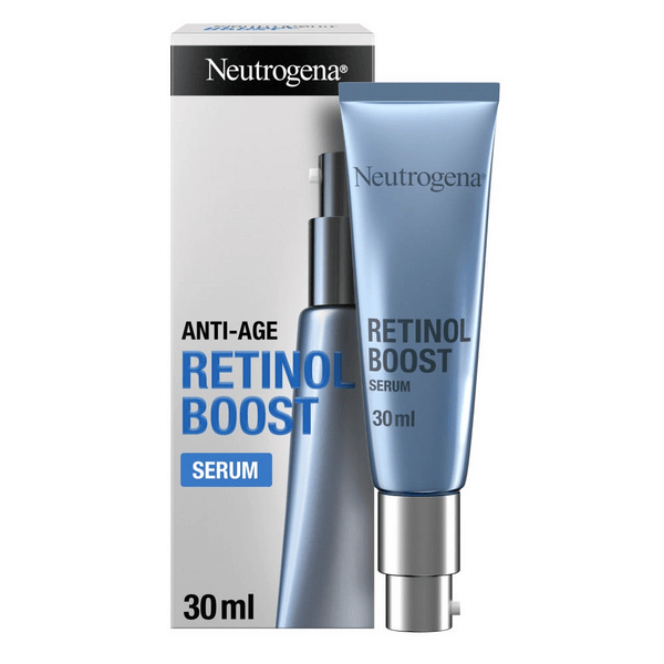 Neutrogena Retinol Boost Siero Viso 30 ml Contro i Segni di Invecchiamento Per Tutti i Tipi di Pelle