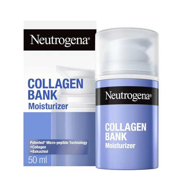 Neutrogena Collagen Bank Crema Idratante Viso 50 ml Crema Notte Anti-Età Viso