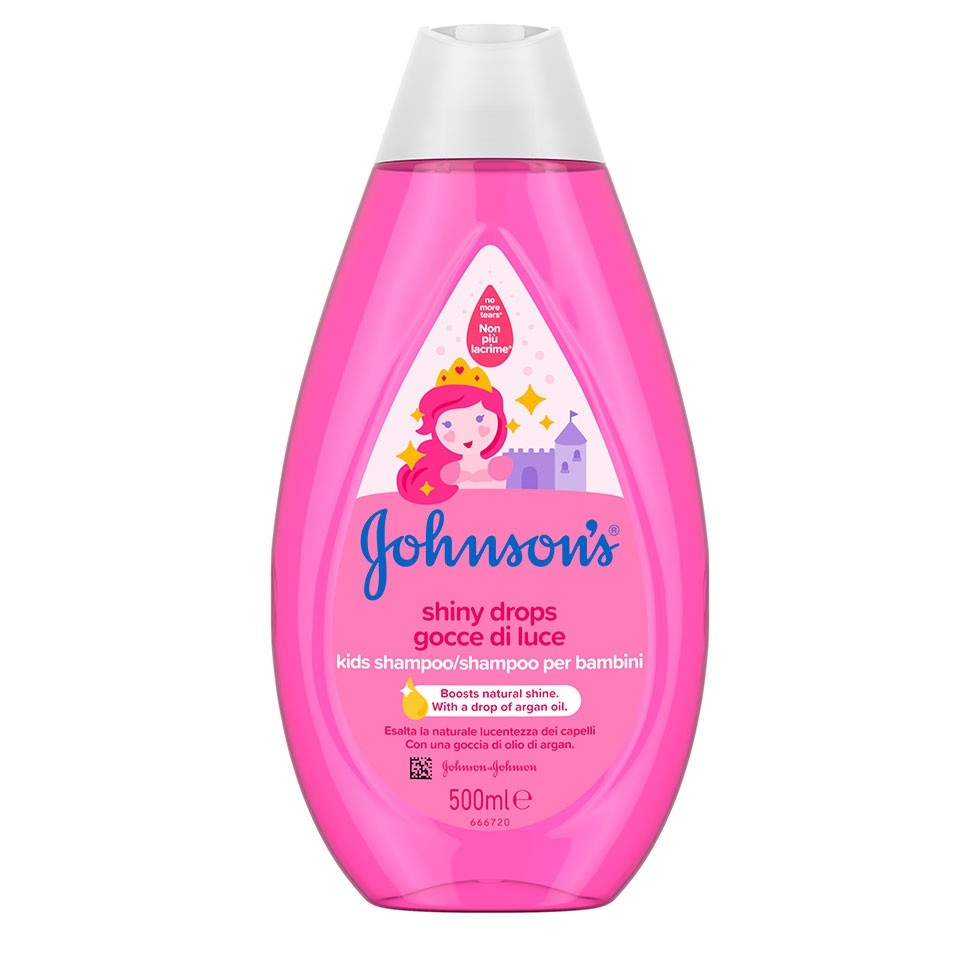 JOHNSON'S - SHAMPOO PER BAMBINI, GOCCE DI LUCE