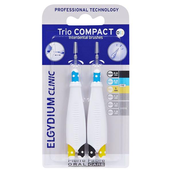 Trio Compact Narrow Spaces 6 pezzi - scovolini interdentali per spazi stretti — confronto prezzi