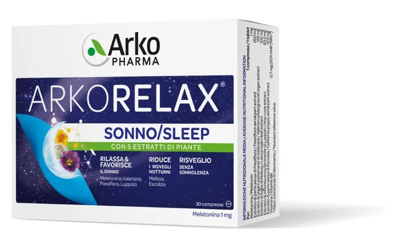 Arkorelax Sonno Integratore Rilassante 30 Compresse — confronto prezzi