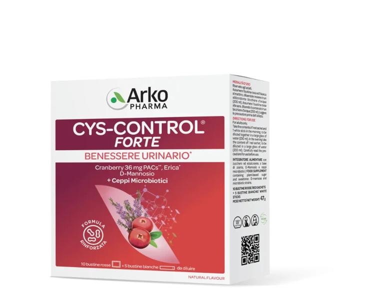 Cys Control Forte Integratore Per Infezioni Urinarie 15 Bustine