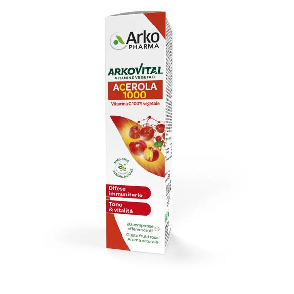 Arkovital Acerola Integratore 20 Compresse Effervescenti — confronto prezzi