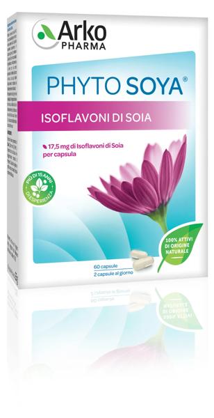 Phytosoya 17,5 mg Integratore Menopausa 60 Capsule
