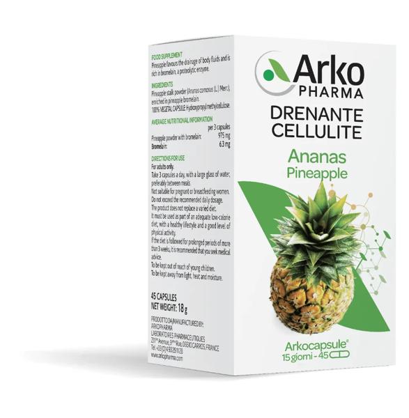 Arkocapsule Ananas Integratore 45 Capsule