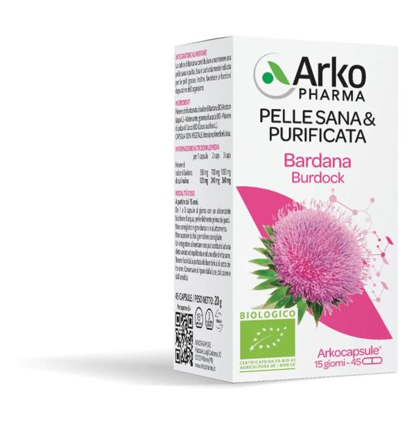 Arkocapsule Bardana Integratore 45 Capsule