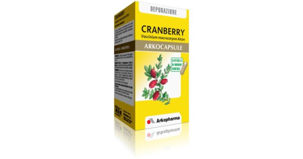 Arkocapsule Cranberry Bio Integratore Per Il Benessere Delle Vie Urinarie 45 Capsule
