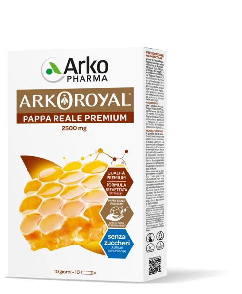Arkoroyal Pappa Reale 2500 mg Integratore Senza Zucchero