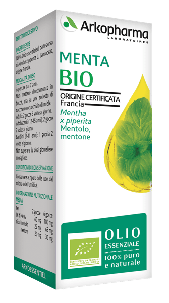 Arko Essentiel Menta Piperita Olio Essenziale Bio 10 ml