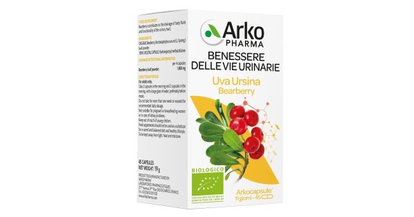 Arko capsule uva ursina bio 45 capsule — confronto prezzi