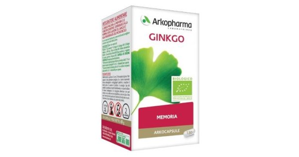 Arkocapsule Ginkgo Integratore Per La Memoria 130 capsule