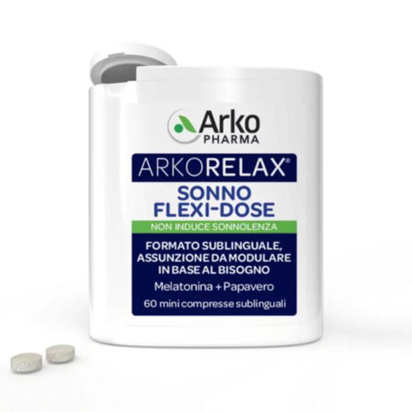 Arkopharma Arkorelax Sonno Flexi Dose Integratore Per Il Sonno 60 Mini Compresse