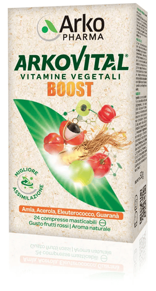 Arkovital Acerola Boost Integratore Energia 24 Compresse